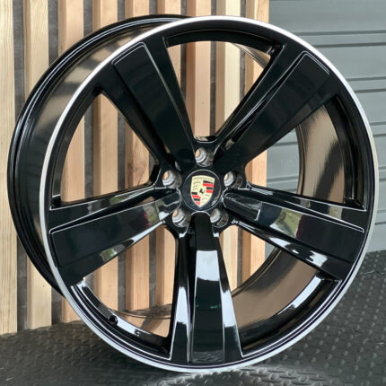 [Не в наявності] Легкосплавні автомобільні диски RacingLine Marvin 21" 5x112 10j ET19 dia 66.5 Black Machined Lip