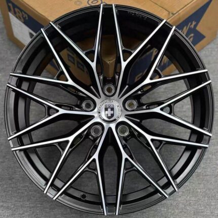 [Не в наявності] Легкосплавні автомобільні диски FFC Racing Wheels FFC003 17" 5X112 7j ET35 dia 66.56 Satin Black Machined Face