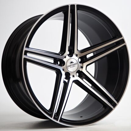 Легкосплавні автомобільні диски Forzza Bosan 19" 5x112 8.5j ET25 dia 66.45 Black Matt Face Machined
