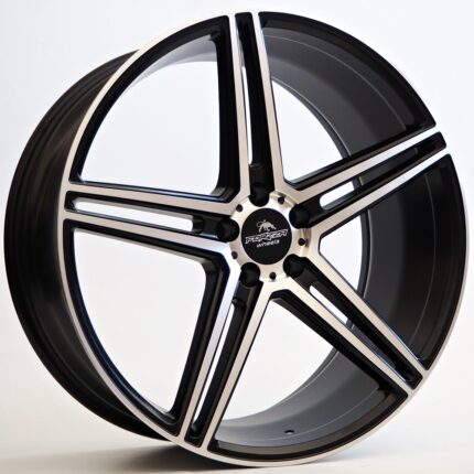 Легкосплавні автомобільні диски Forzza Bosan 21" 5x112 10.5j ET38 dia 66.45 Black Matt Face Machined