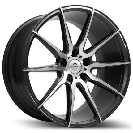 Легкосплавні автомобільні диски Forzza City 19" 5x120 9.5j ET38 dia 72.56 Grey Face Machined