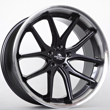 Легкосплавні автомобільні диски Forzza Storm 20" 5x120 9j ET30 dia 72.56 Black Magic Lip Polished