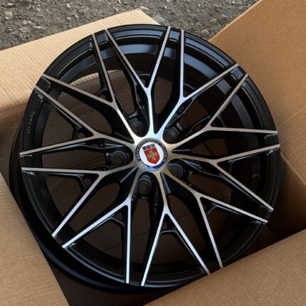 [Не в наявності] Легкосплавні автомобільні диски FFC Racing Wheels FFC003 17" 5X120 7j ET35 dia 72.56 Satin Black Machined Face