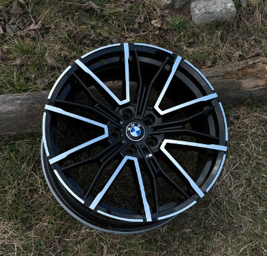 Легкосплавні автомобільні диски Racingline 472 22" 5x112 9.5j/10.5j ET30/35 dia 66.6 Satin Black Machined Face