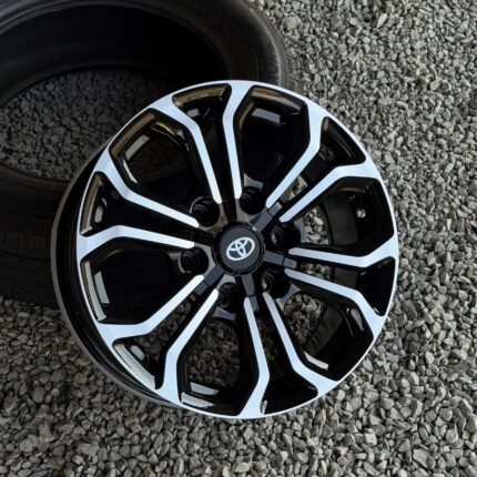 Легкосплавні автомобільні диски Racingline FBX198 17" 6x139.7 7.5j ET25 dia 110.1 Black Machined Face